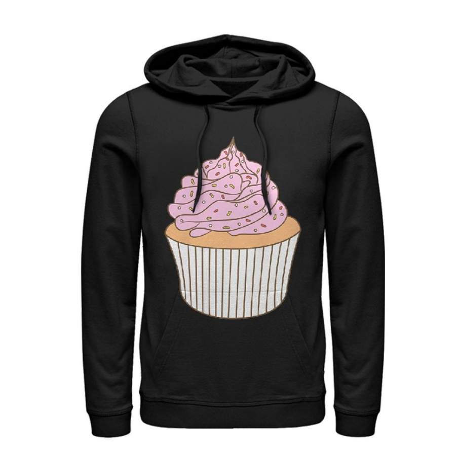 Lost Gods Men’s Frosted Cupcake  Lightweight Hoodie Black