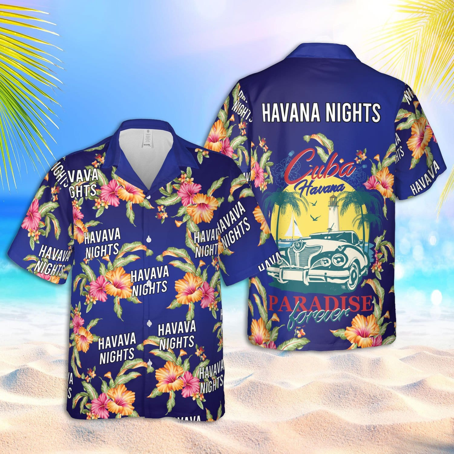 Havana Nights In Cuba Hawaii Aloha Shirts Dh Ha67776