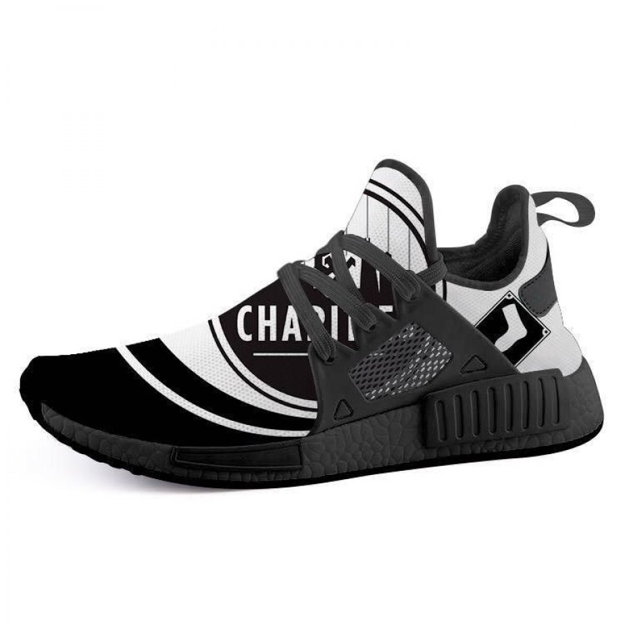 TeeDCMA Chicago White Sox NMD XR1 Lightweight Sneakers, Chicago White Sox Running Shoes