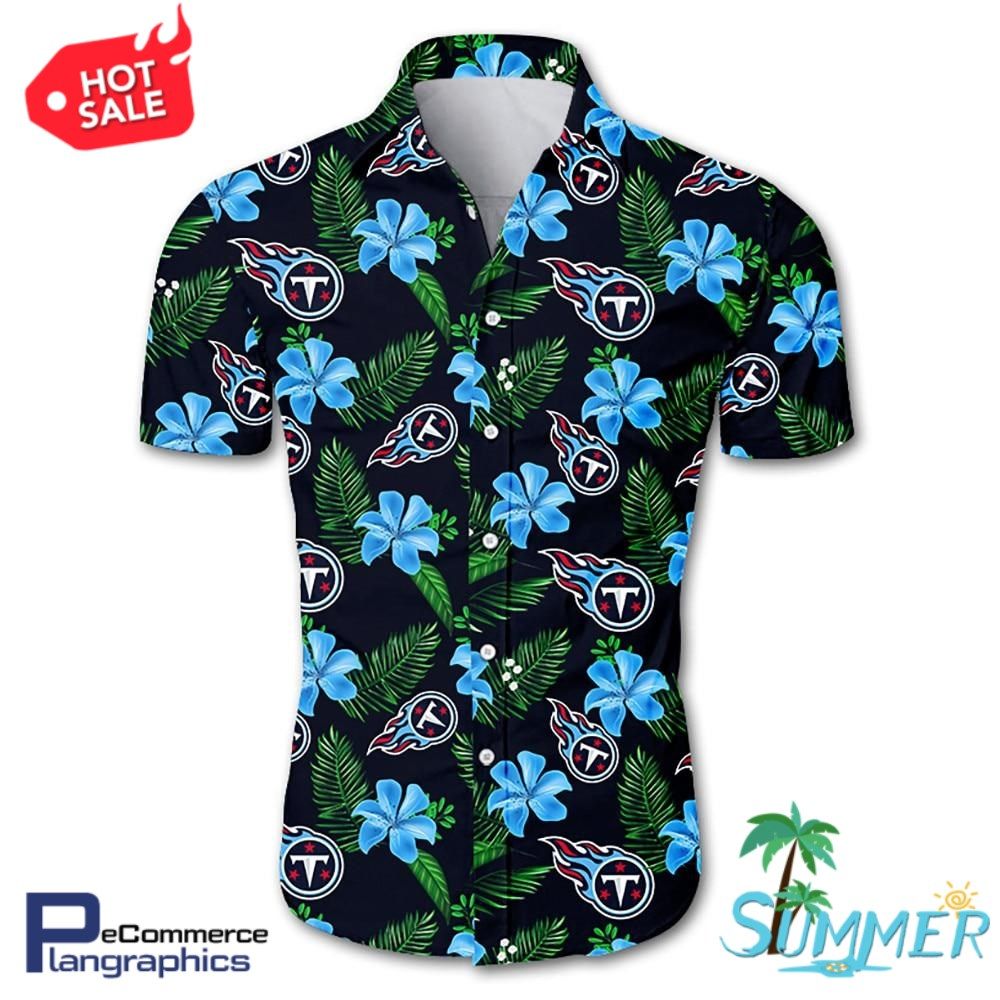 Tennessee Titans Hawaiian Aloha Shirt Hawaiian Shorts Beach Short Shirt