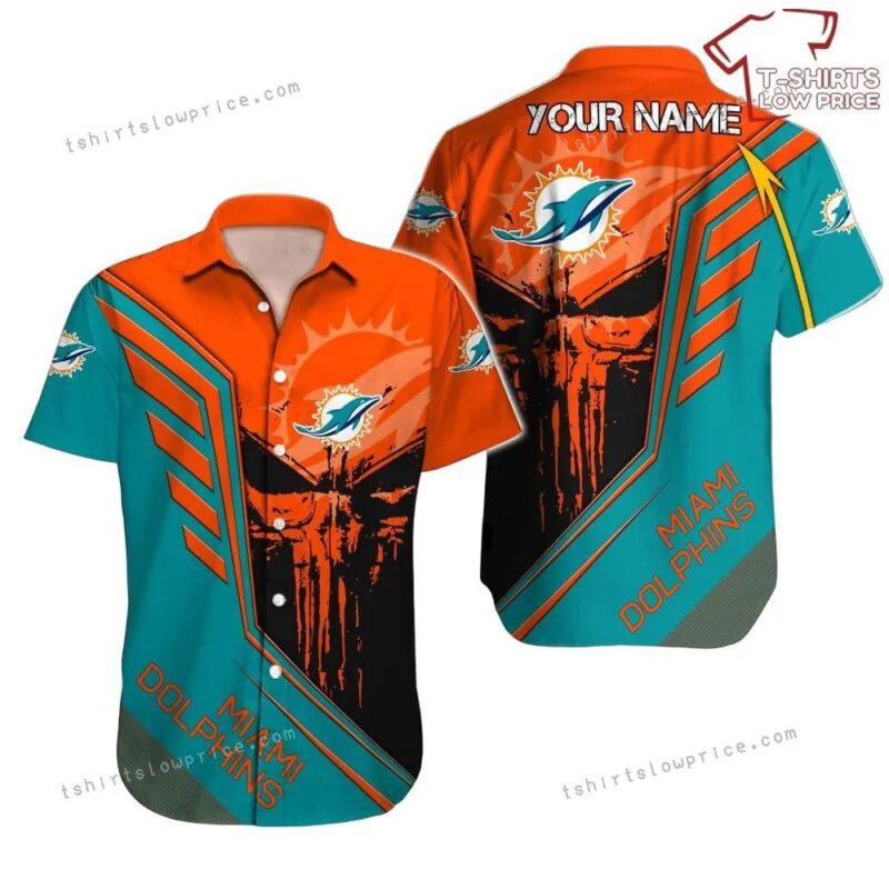 Miami Dolphins Hawaiian Shirt Nfl Football Personalized Hawaiian Shirt Man