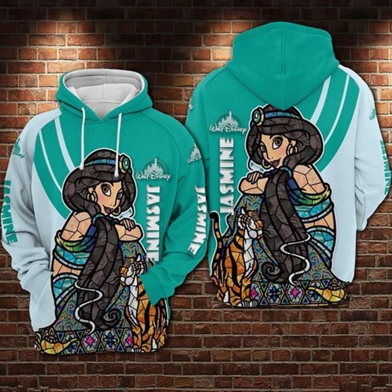 Aladdin Princess Jasmine 3D Hoodie N98