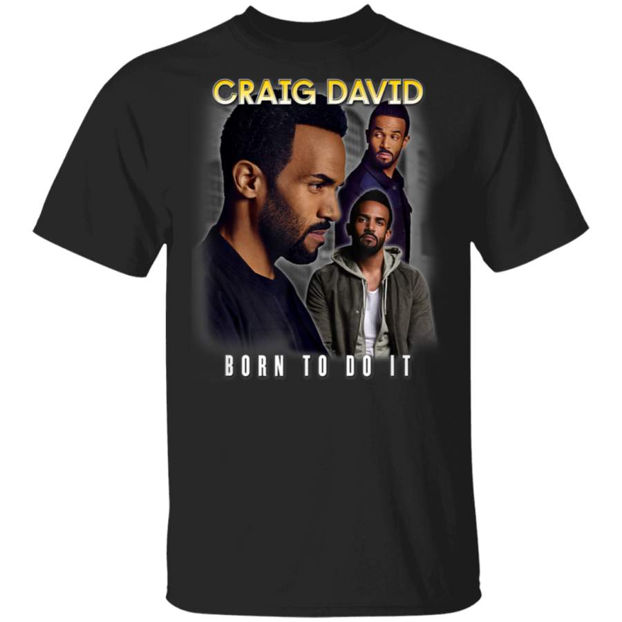 Craig David Official Born To Do It TShirt