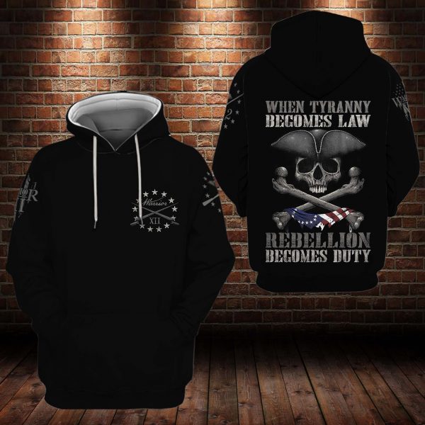 Rebellion Becomes Duty Shirt, American Patriot Shirt, 9 11 Shirt, 911 Gift Idea Hoodie Ttm