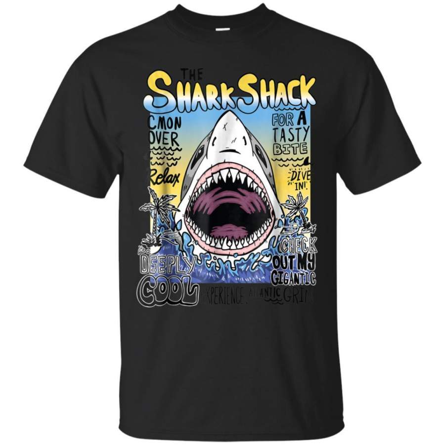 AGR Funny Shark Shack Monster Fish Tshirt For Boys Girls Kids Jaq T-shirt