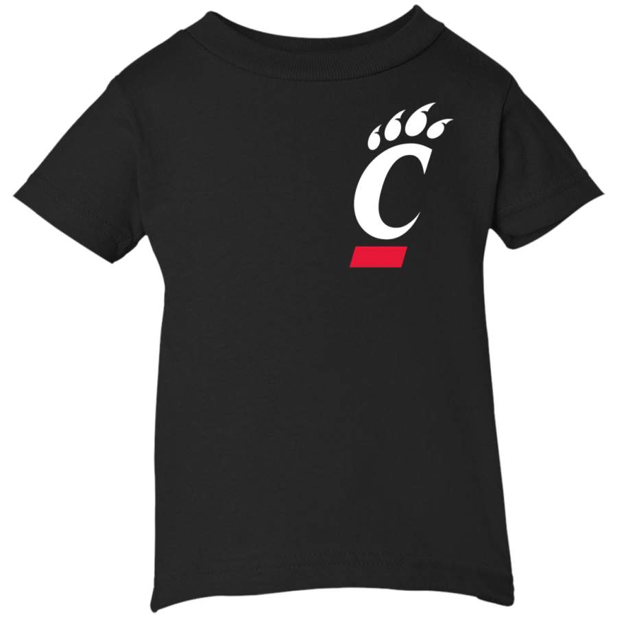 AGR Cincinnati Bearcats Logo Infant Short Sleeve T-Shirt