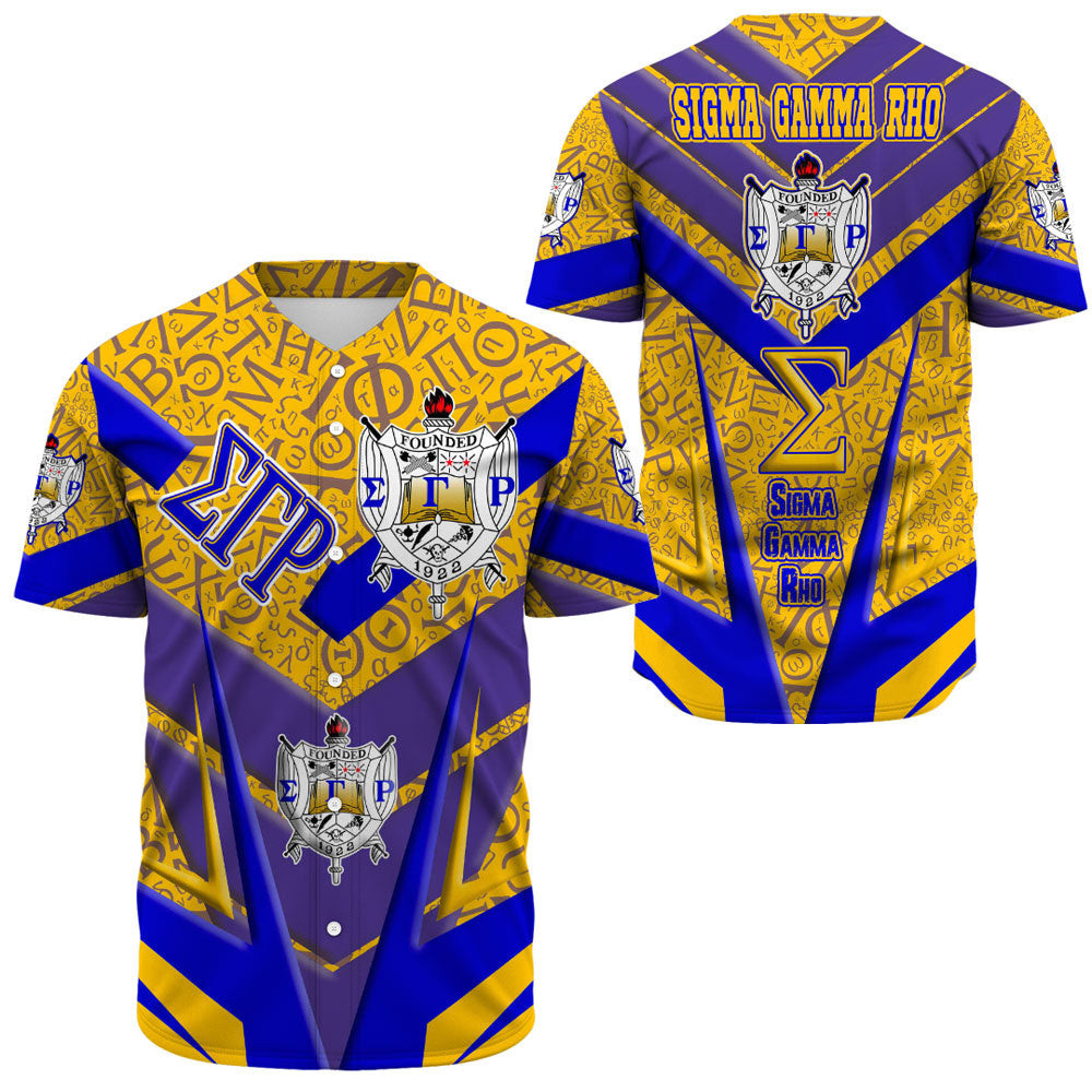 Africa Zone Clothing – Sigma Gamma Rho Sporty Style Baseball Jerseys A35