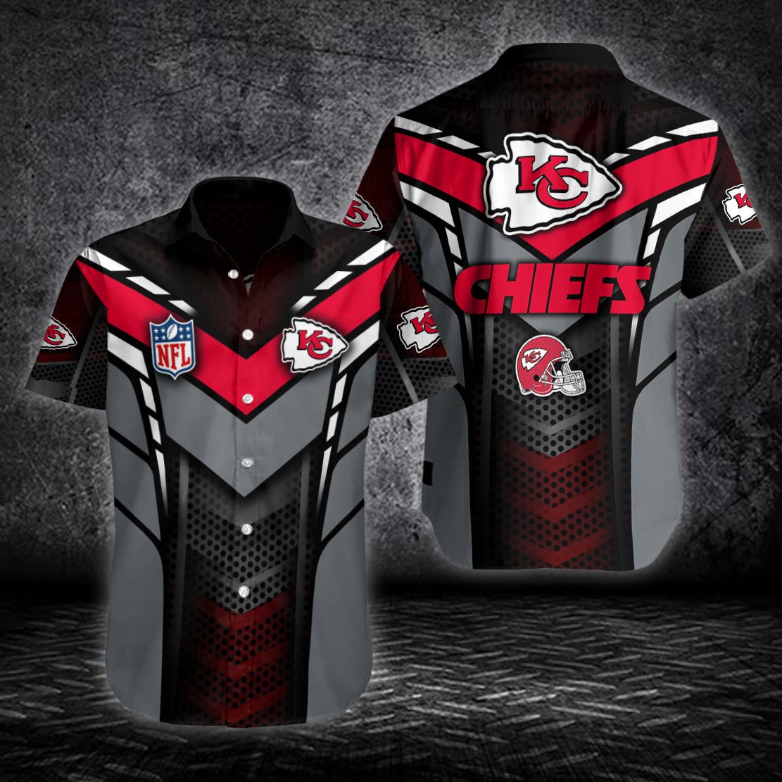 Kansas City Chiefs Custom Button Shirt