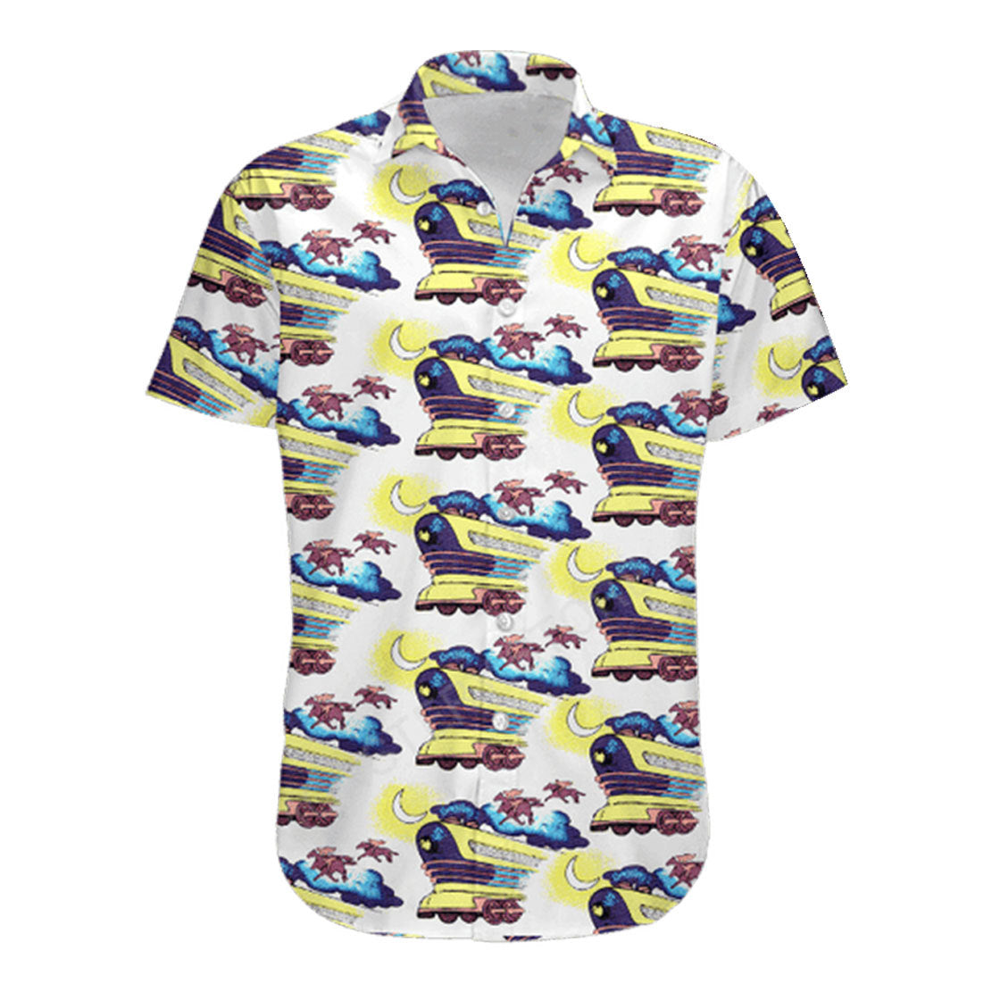 Gearhumans Doc Brown Hawaiian Shirt Ha63659