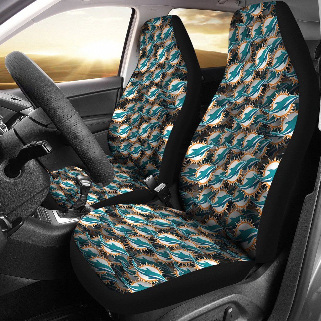 Miami Dolphins Car Seat Covers