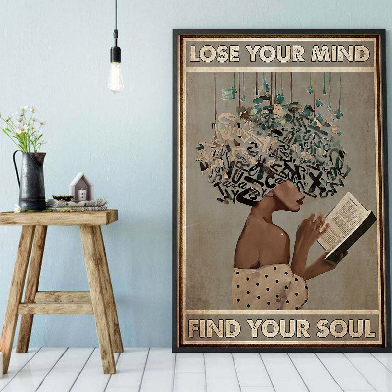 Black African American Canvas Art Adorable Afro Art Print Poster Art Prints Black Woman Sign Black King Pretty Ready To Hang Canvas Wall Art Decor