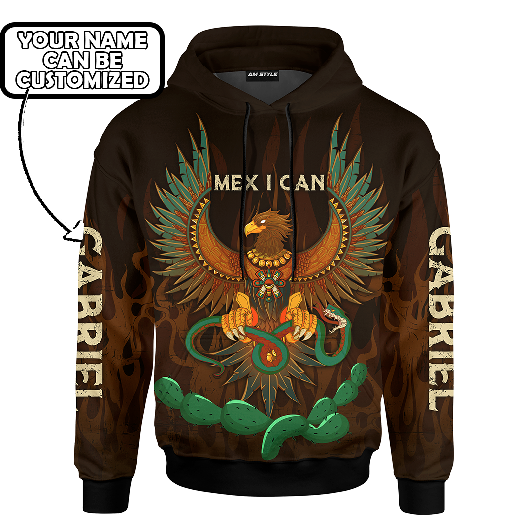 Aztec Mexico Aztec Mexican Mural Art Customized 3D All Over Printed Shirt – Am Style Design