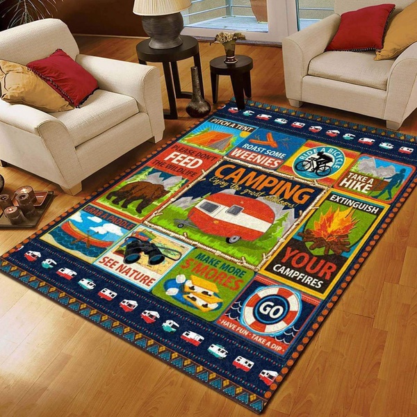 Camping Outdoor Area Rug