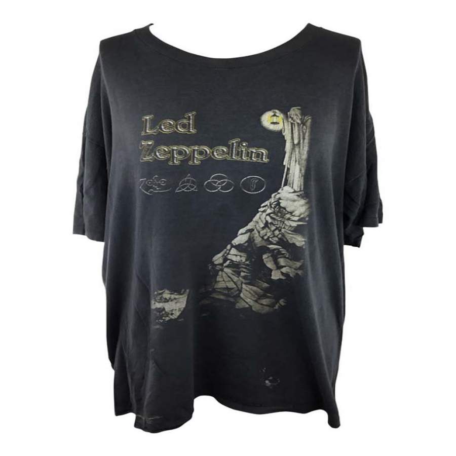 Vintage Led Zeppelin Band Tee T1147