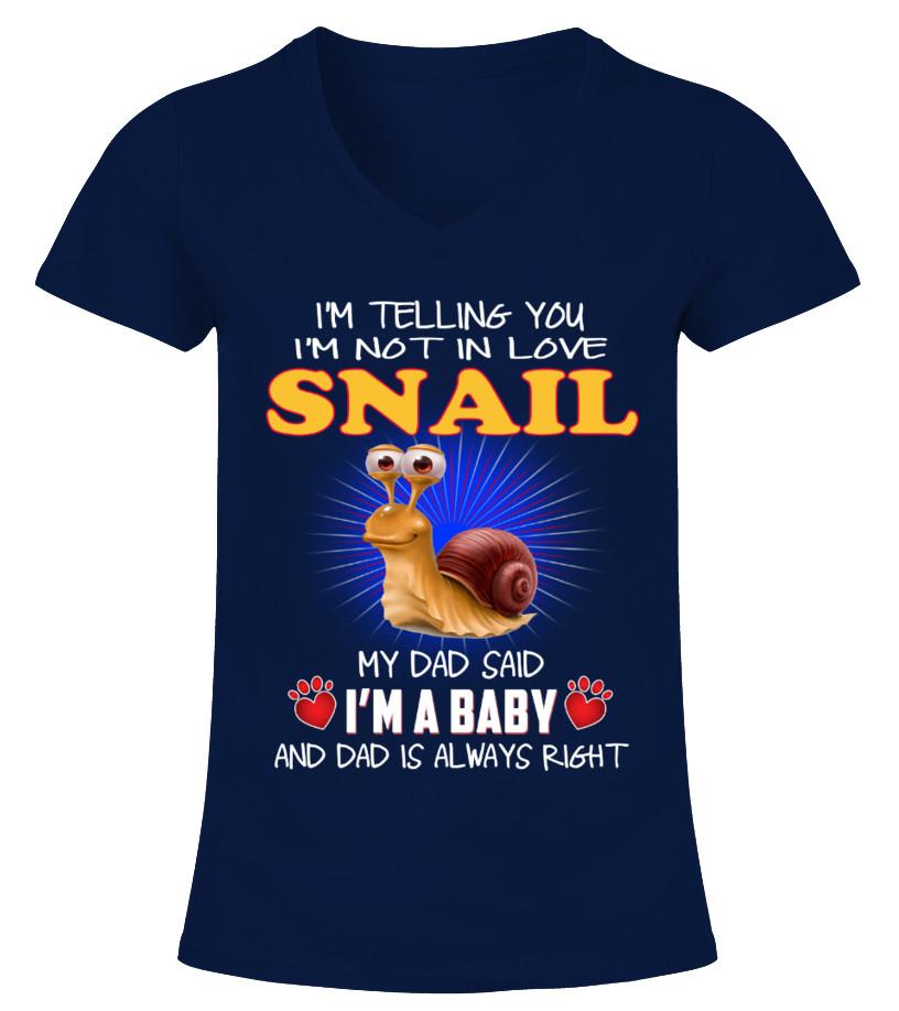 Snail Animals Lover T Shirts C-161Ah