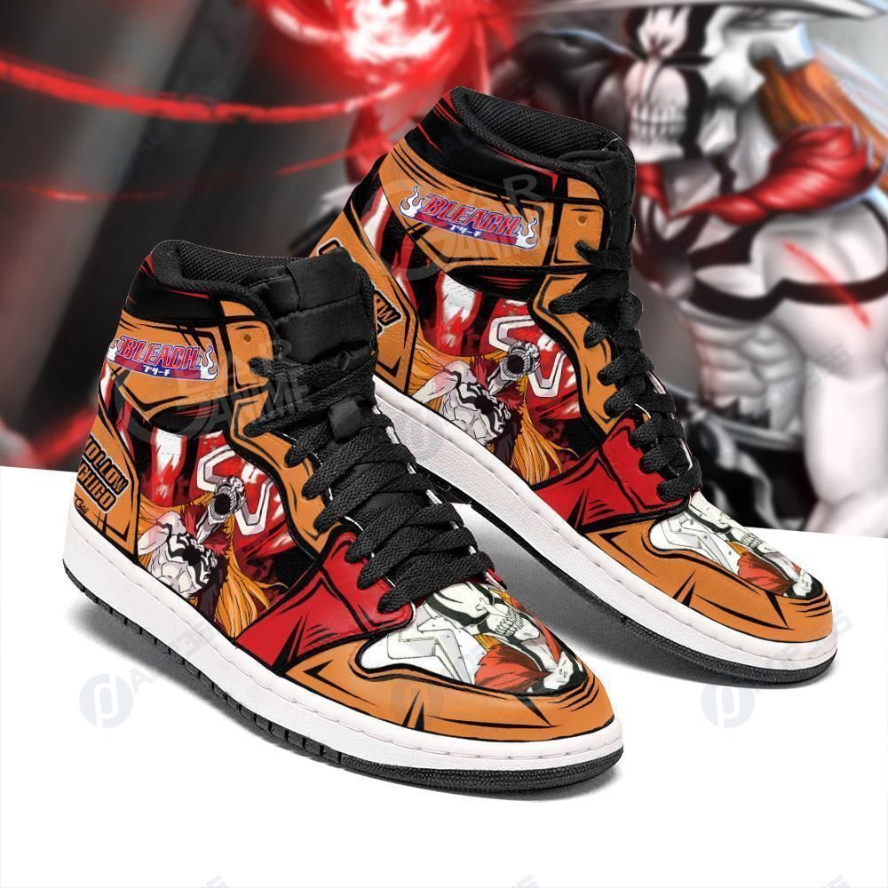 Hollow Demon Ichigo Sneakers Bleach Anime Shoes Fan Gift Idea Mn05 Air Jordan 13 Shoes Hajd2403080