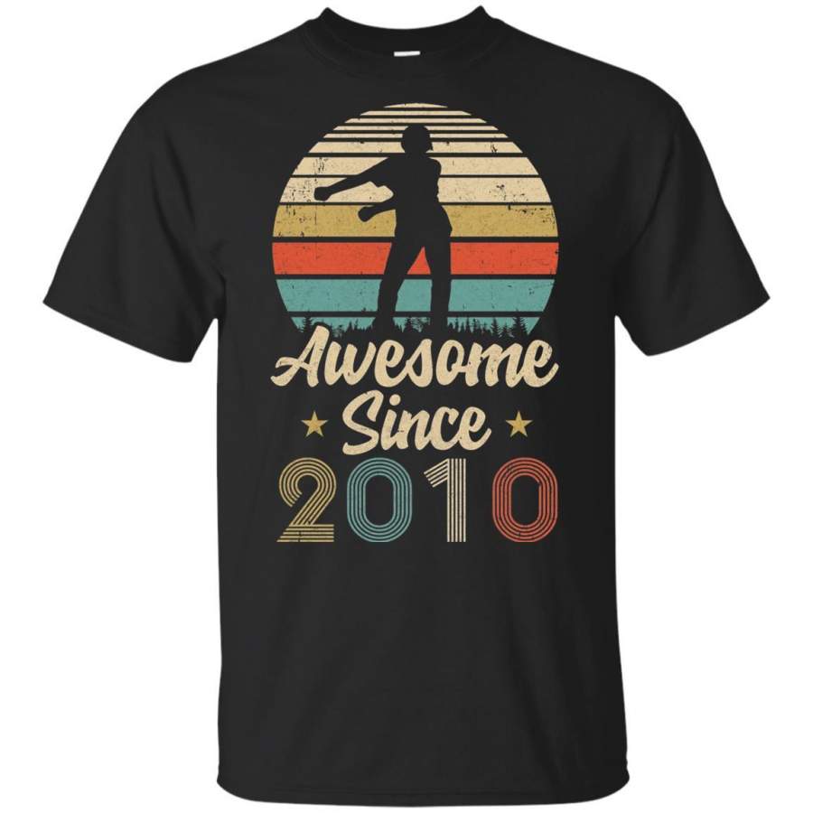 Vintage Flossing Awesome Since 2010 10th Birthday Gift Youth T-shirt