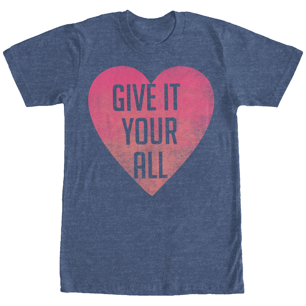 Chin Up Women’S Give It Your All  Boyfriend Tee