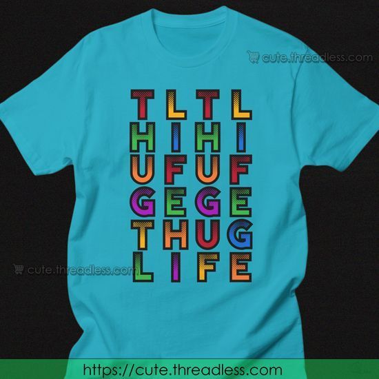 Thug Life Crossword Puzzle Shirt