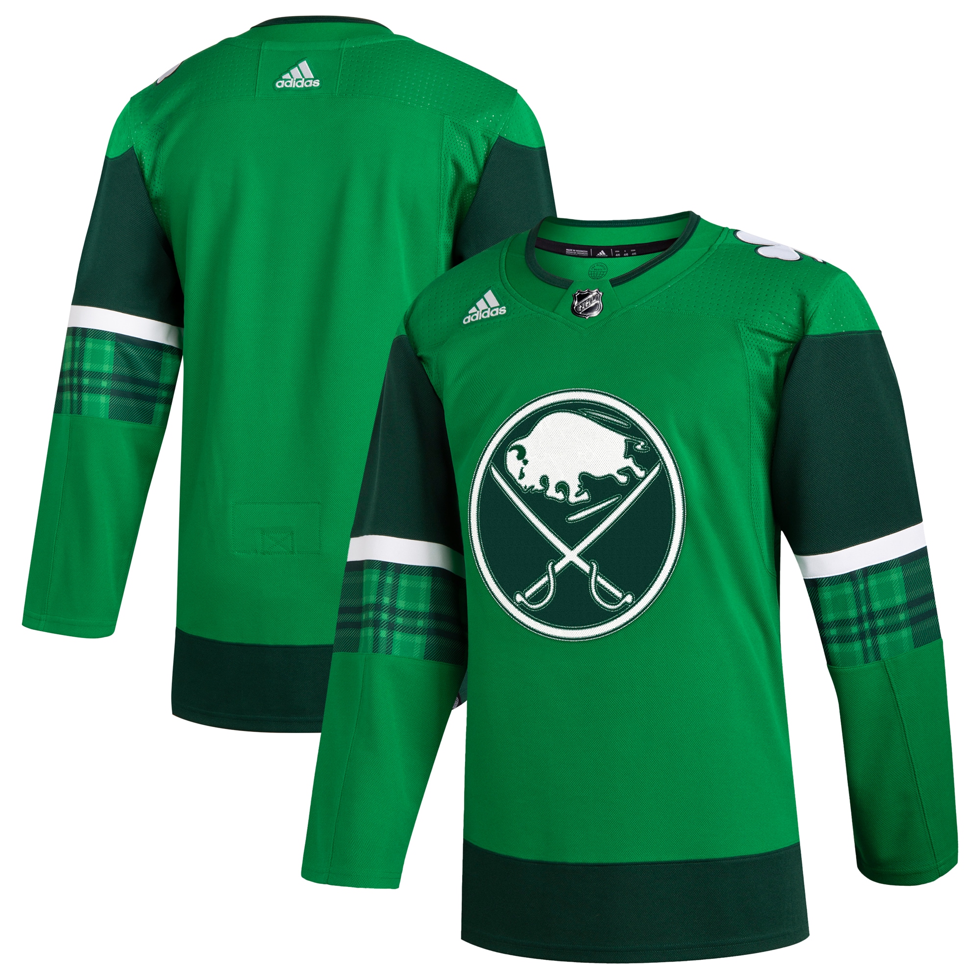 Buffalo Sabres 2023 St. Patrick's Day Primegreen Authentic Jersey – Kelly Green