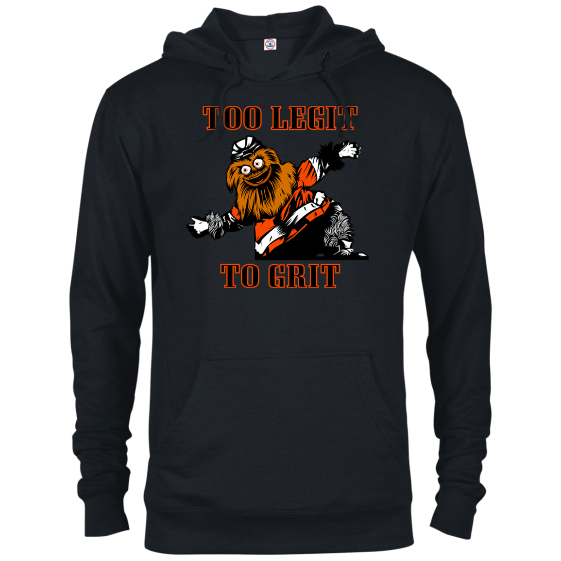 Gritty Hoodie  UNISEX HIGH QUALITY  Too Legit 2 Grit