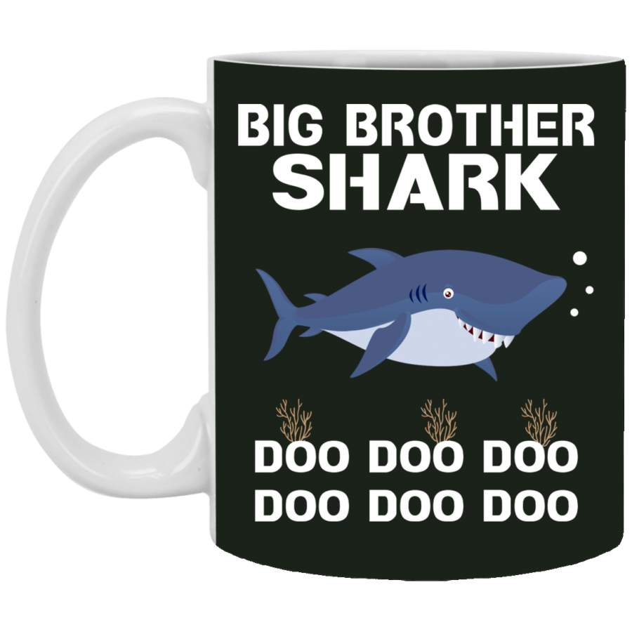 Big Brother Shirt Brother Shark Doo Doo Mug