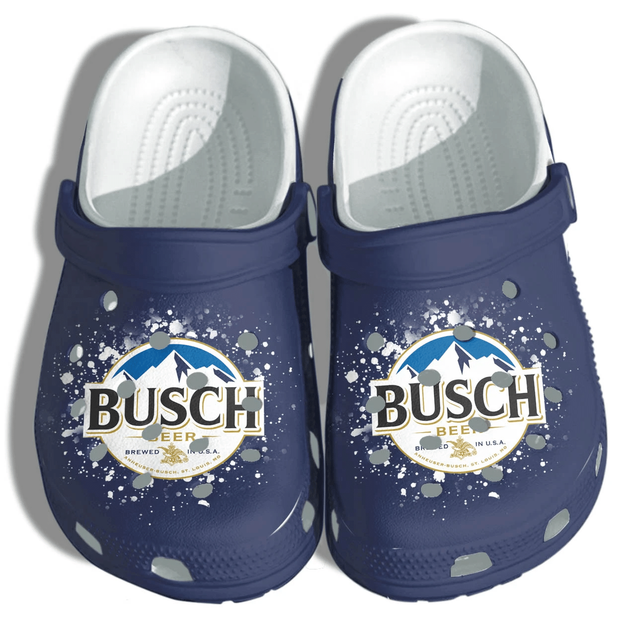 Busch Beer Funny Shoes Crocs – Busch Beer Gifts For Men Women Fathers Day 2021 Birthday Gifts