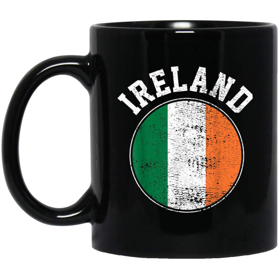 Ireland Flag Vintage Mug