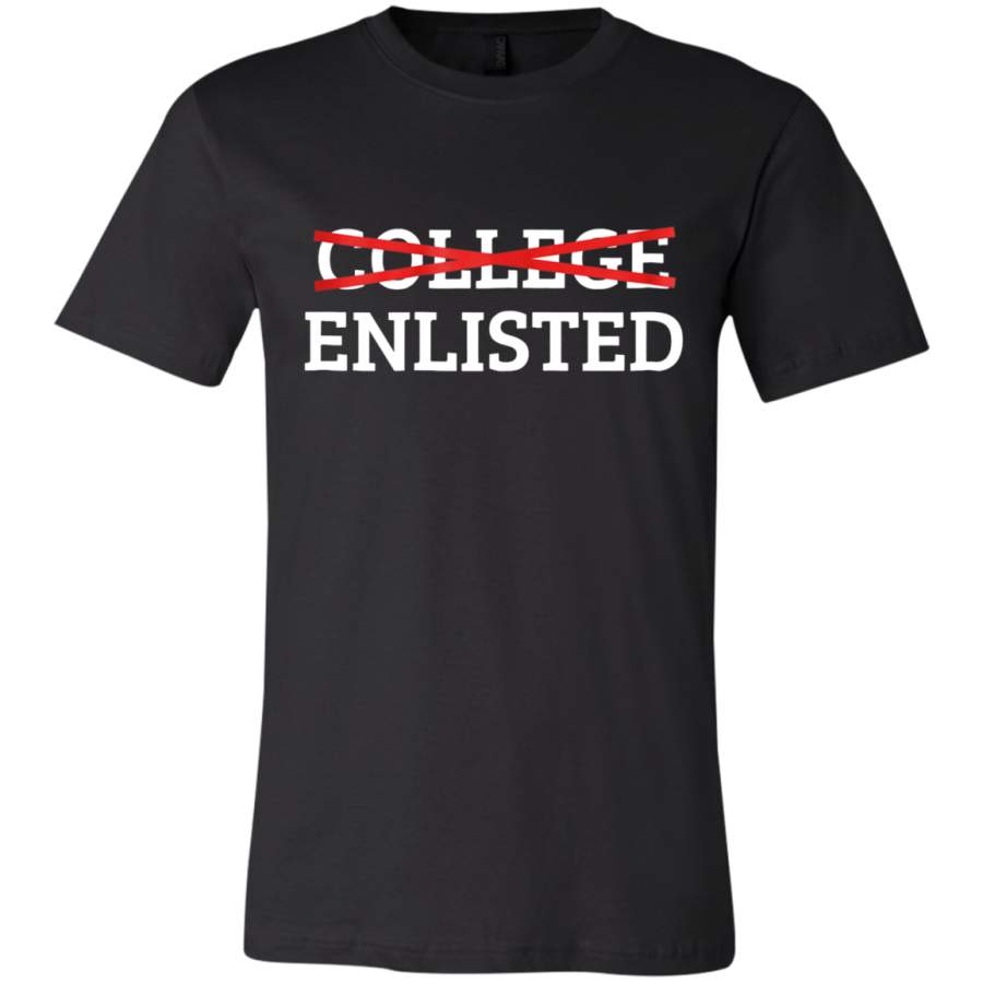 AGR College Enlisted T-Shirt  USA