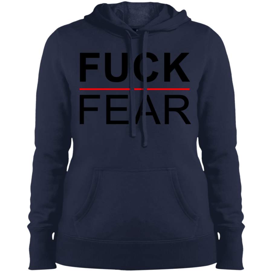 AGR Anthony Joshua Fuck Fear Ladies’ Pullover Hooded Sweatshirt