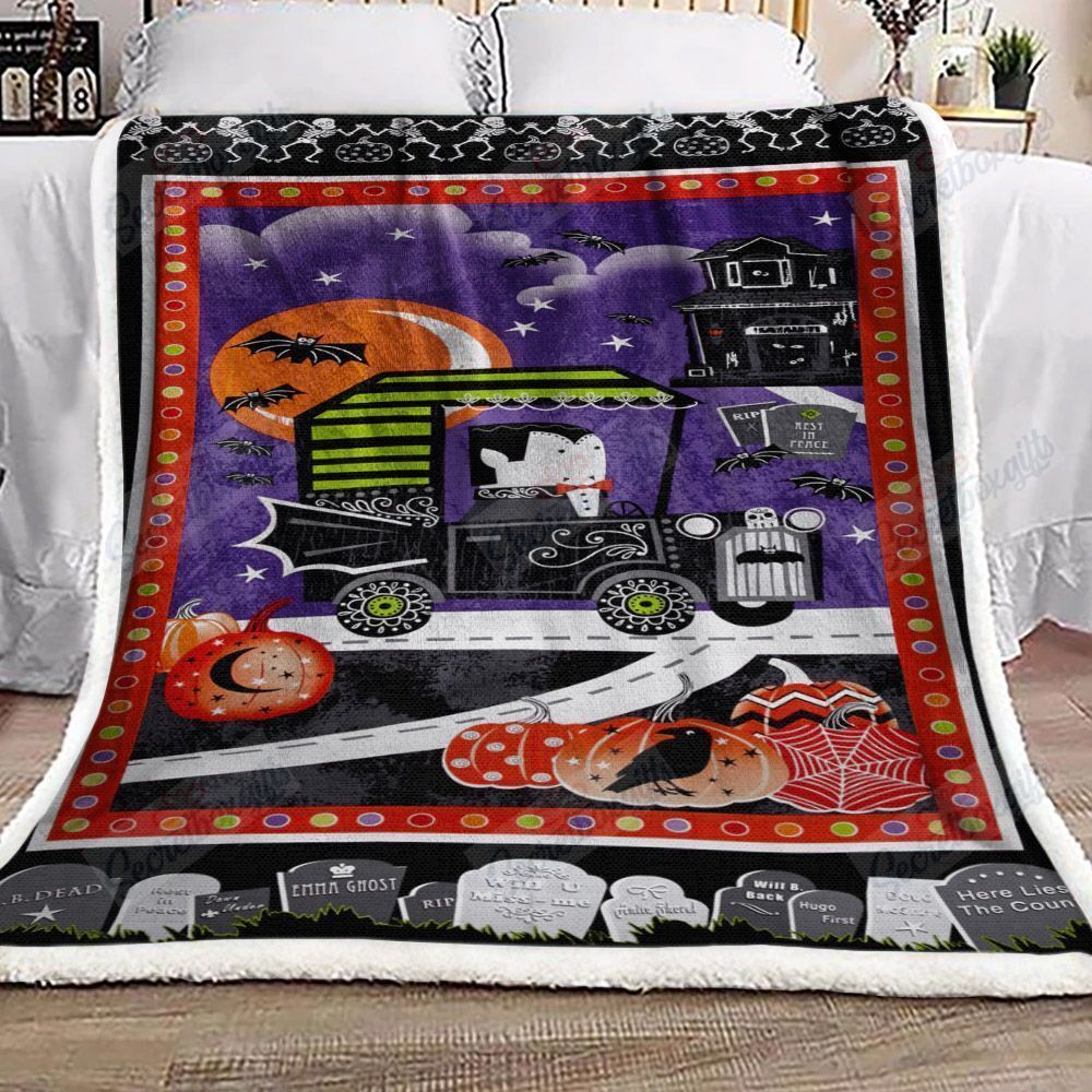 Halloween Yu0501141Cl Fleece Blanket