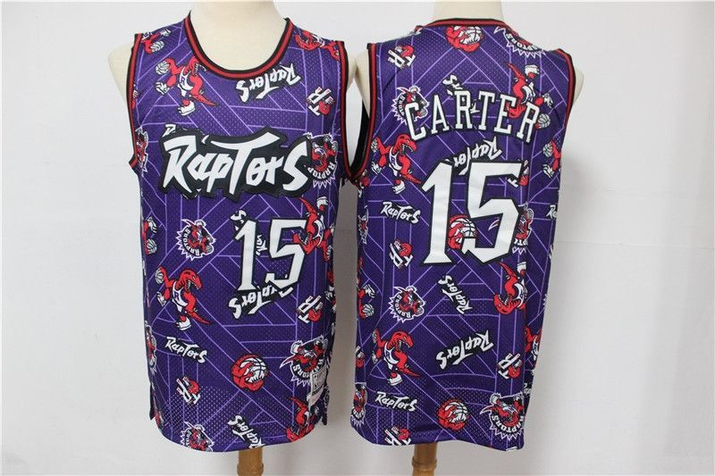 Toronto Raptors Vincent Carter #15 NBA 2020 New Arrival Navy Blue Jersey