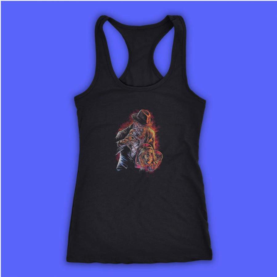 A Nightmare On Elm Street Freddy Krueger Valentine Gift Women’S Tank Top Racerback