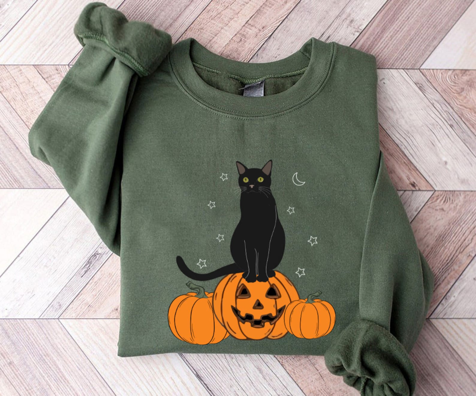 Cat Sweatshirt 2D Crewneck Sweatshirt All Over Print Sweatshirt For Women Sweatshirt For Men