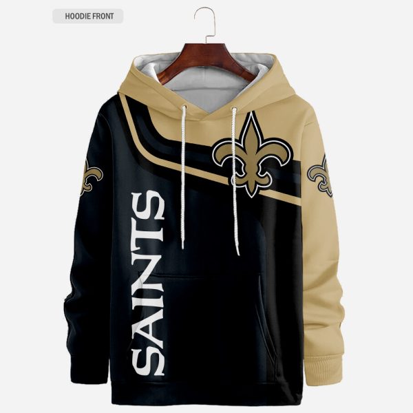 New Orleans Saints Hoodie, T-Shirt, Polo Shirt, Hawaiian Shirt, Collared Shirt, Zip Hoodie, Bomber Jacket, Short Pant, Long Pant, 3D All Over Print Clothing Store