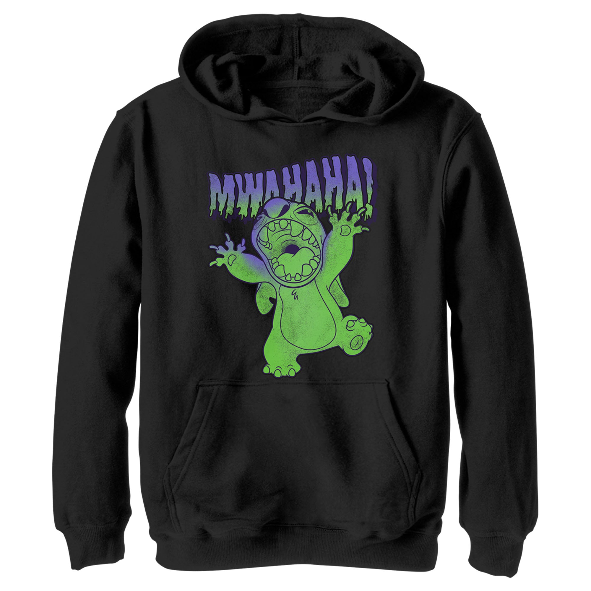 Boy’S Lilo & Stitch Mwahaha Halloween Horror Pull Over Hoodie