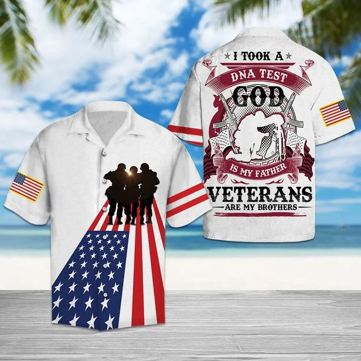 Veterans Of America God Is My Father Hawaii Shirt Ha38980