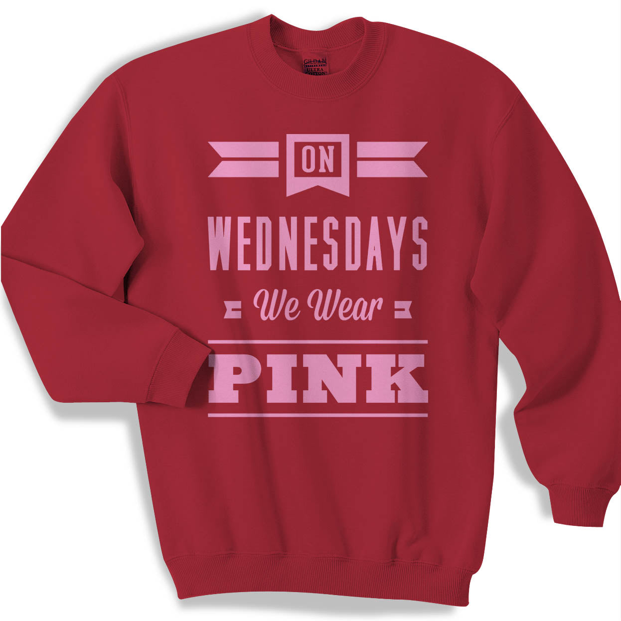 On Wednesdays We Wear Pink Sweater Sweatshirt