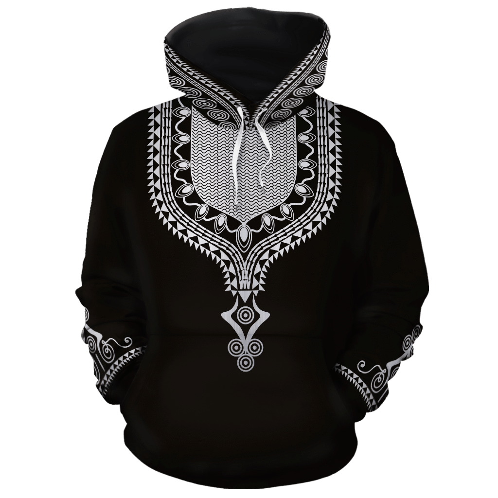 Dashiki Color Black 3D All Over Printed Shirts