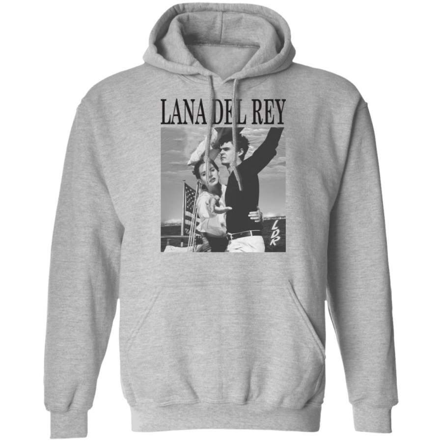 Lana Del Rey Album Distressed Hoodie