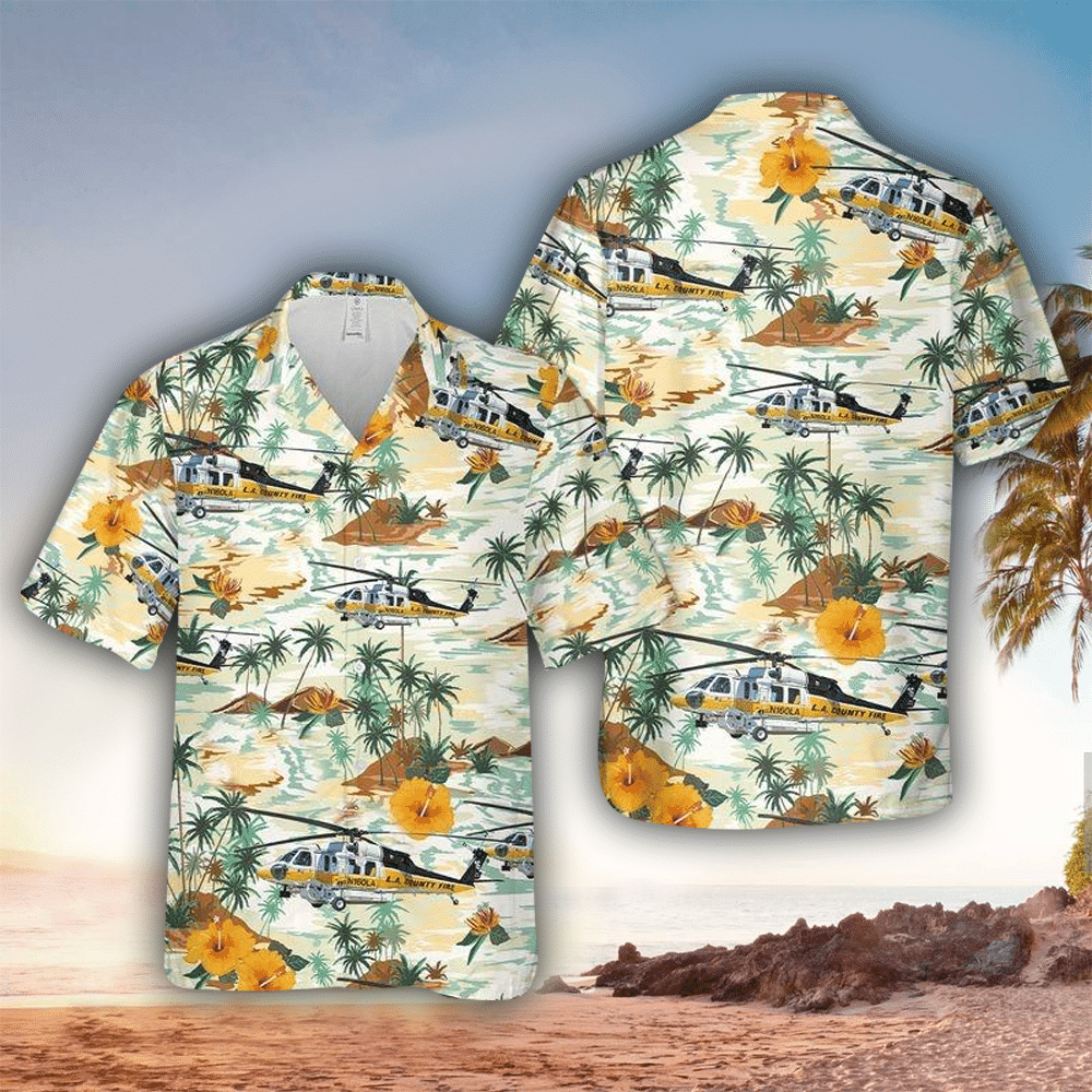 Helicopter Hawaii Shirt For Aloha Ha21943