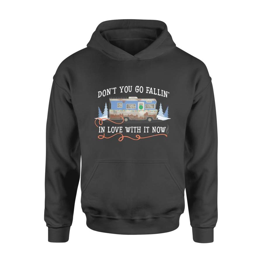 Christmas Gift Idea Don’t You Go Falling In Love With It Now Train Is Decored Christmas Ring And Lots Of Lights – Standard Hoodie