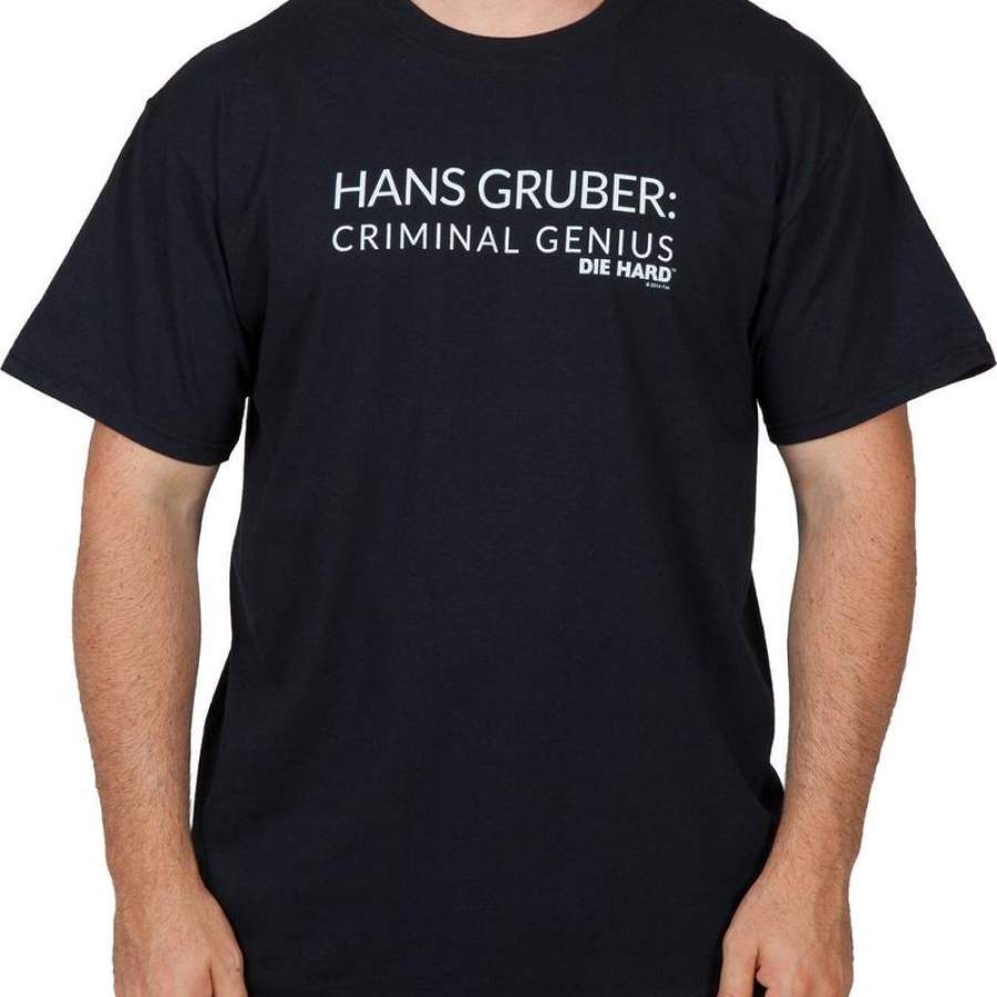 Hans Gruber Criminal Genius Shirt - Love Art USA