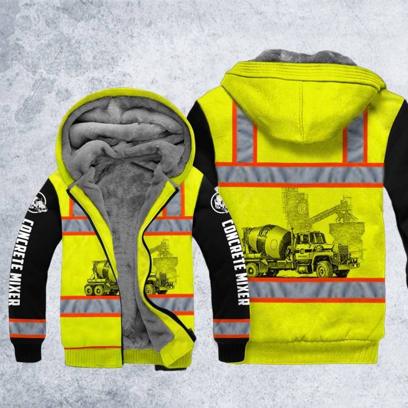 Concrete Mixer Safety Hoodie