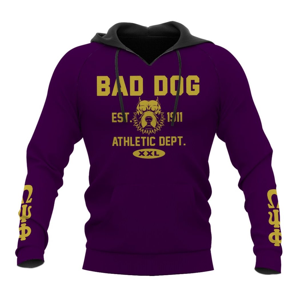 Omega Psi Phi Athletic  All Over Print