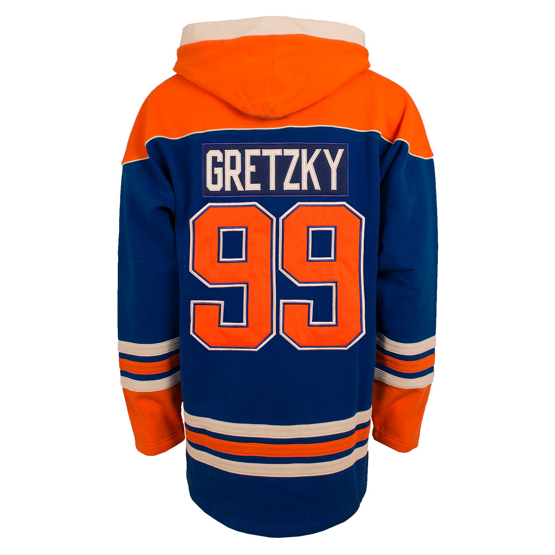 Wayne Gretzky Edmonton Oilers Lacer Jersey Hoodie