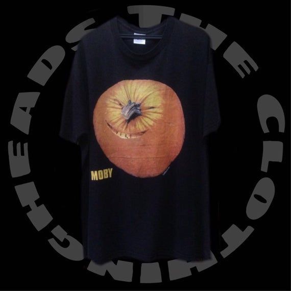 Vintage 90 S Moby Honey Song Single 1998America Electronica Musician Lenny Kravitz Eminem Sonic Nirvana Kurt Cobain Shirt