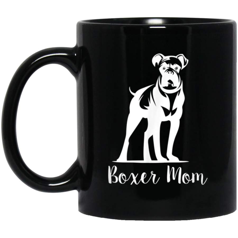 Boxer Mom Dog Owner Puppy Lover Women Girls Mugn Kids Gift Mug