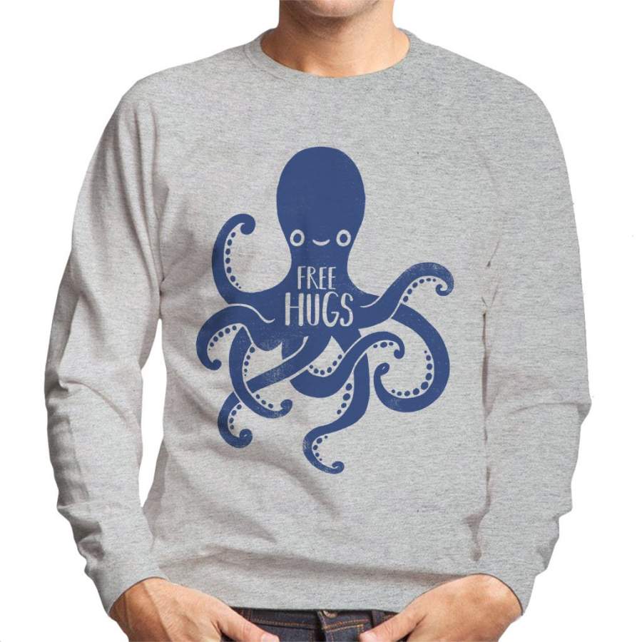 Octopus Free Hugs Men’s Sweatshirt