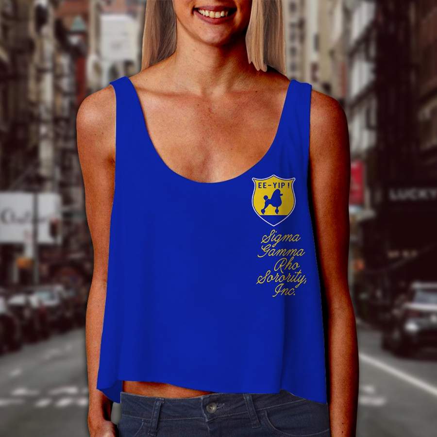 SIGMA GAMMA RHO CROP TANK TOP 10820202